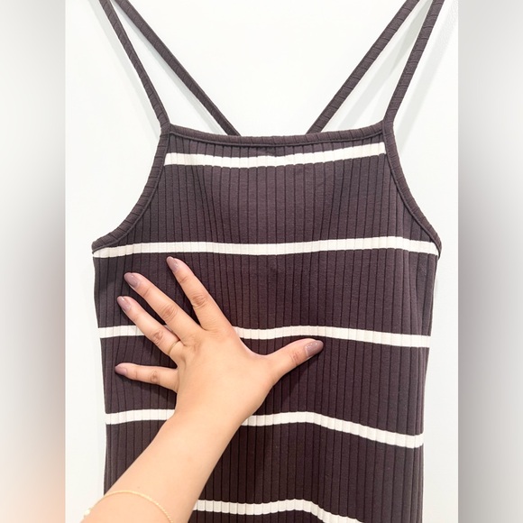 SANCTUARY Cross Back Rib Mini Dress - Picture 3 of 8